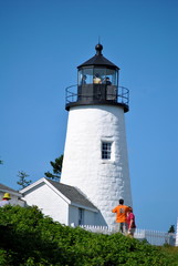 Fototapeta na wymiar Pemaquid Light, USA, Maine