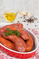 Raw italian sausage