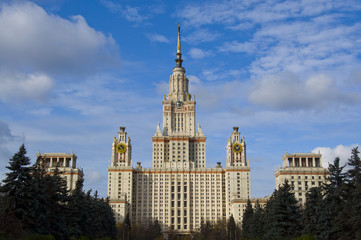 Fototapeta premium Московский государственный Университет.