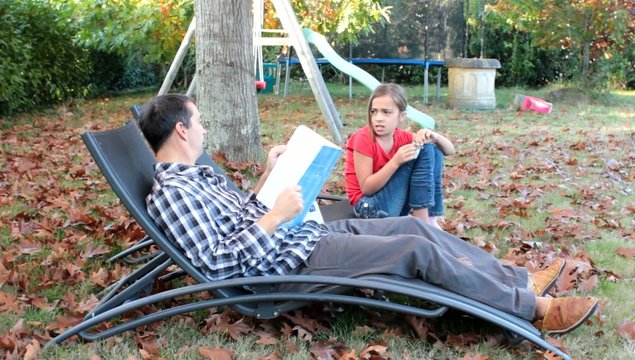 r&eacute;viser ses le&ccedil;ons avec son p&egrave;re