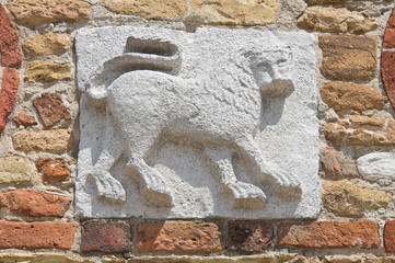 Pomposa Abbey. Codigoro. Emilia-Romagna. Italy.