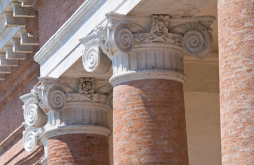Old Hospital of St. Camillo. Comacchio. Emilia-Romagna. Italy.