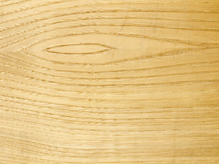 Wood with grain and knot, natural background texture