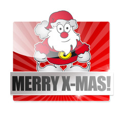 Merry X-Mas! Button, Icon