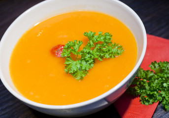 pumpkins vegetarian soup