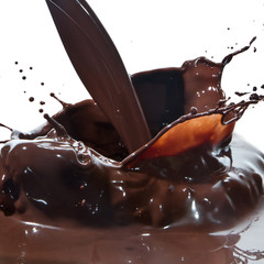 pouring chocolate © kubais