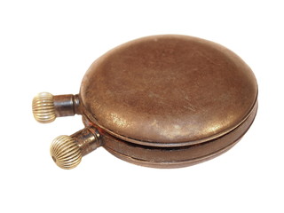 Old Stopwatch isolated on white