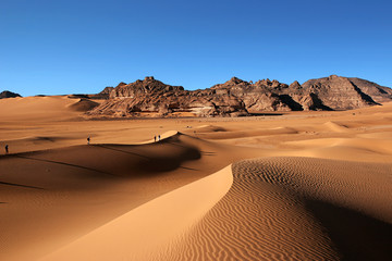 Fototapeta na wymiar wydmy libyenes