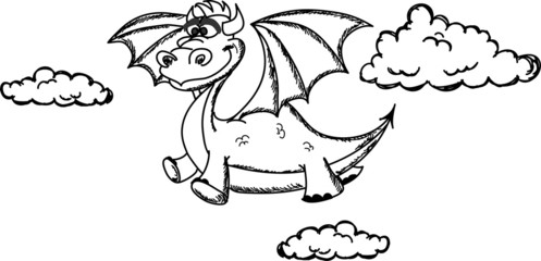 Мультфильм милый дракон, символ 2012