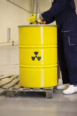 radioactive waste