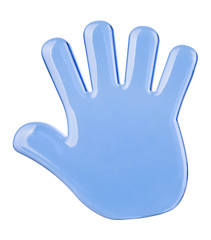 plastic hand