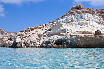 Fototapeta na wymiar Lampedusa, Siciliy