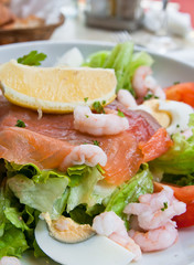Fresh seafood salad
