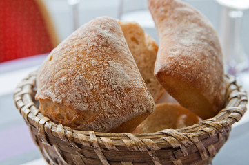 bread in basket
