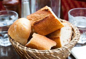 bread in basket