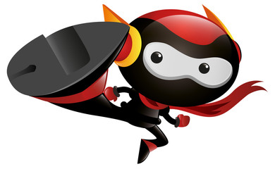 Robot Ninja Kick © Louis D. Wiyono