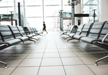 passengers in airport