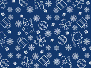 Blue Christmas wallpaper