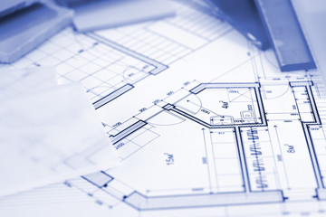 samples of architectural materials - plastics,  and architectura