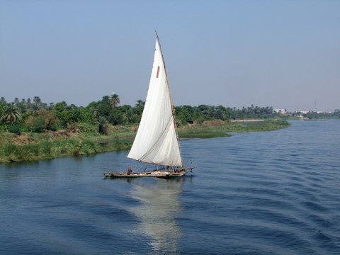 felucca on the Nile