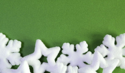 Christmas background with stars and snowflakes