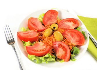 Piatto d'insalata