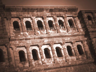 Naklejka premium Porta Nigra, Trier - Deutschland