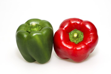 green and red pepper