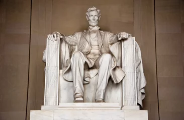 Selbstklebende Fototapete Amerikanische Orte Abraham Lincoln