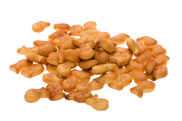 cookies on white close up