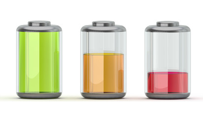 Batteriestand Anzeige