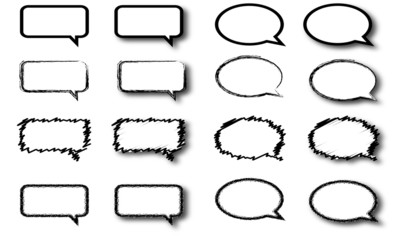 Obraz premium various kind of quote boxes