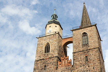 Fototapeta na wymiar Nikolaikirche in Jüterbog