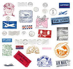 Alte Poststempel