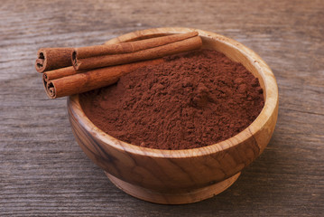 cacao in polvere con cannella 2