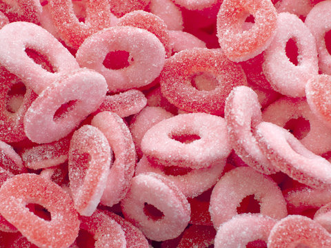 Aritos de fresa