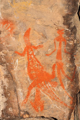 Aboriginal rock art, Nourlangie, Australia