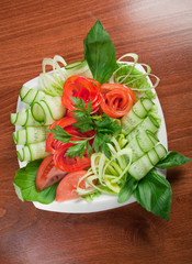 vegetable arrangement