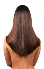 Naklejka premium Beautiful long hair