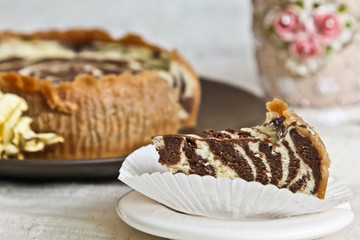 homemade cheesecake