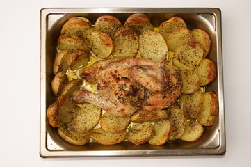 Poulet rôti