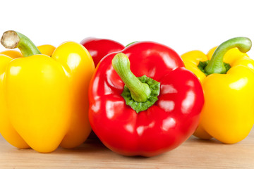 group of peppers