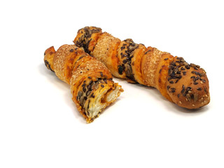 baguette with wegetables