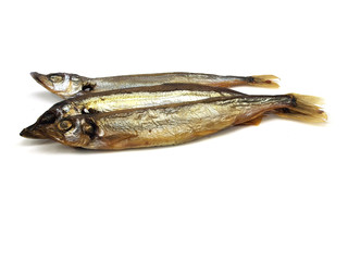 smoked capelin fish