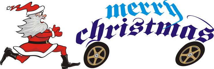 chasing christmas santa