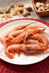 gamberi argentini freschi