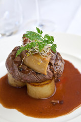 Tournedos rossini et pomme de terre
