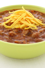 Gourmet chili beans with extra lean beef