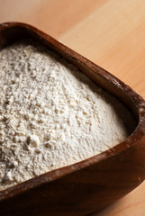 Flour and wood