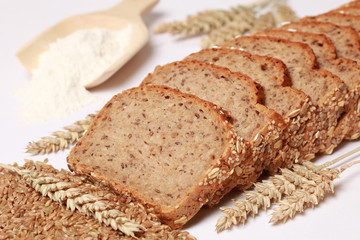 Geschnittenes Mehrkornbrot